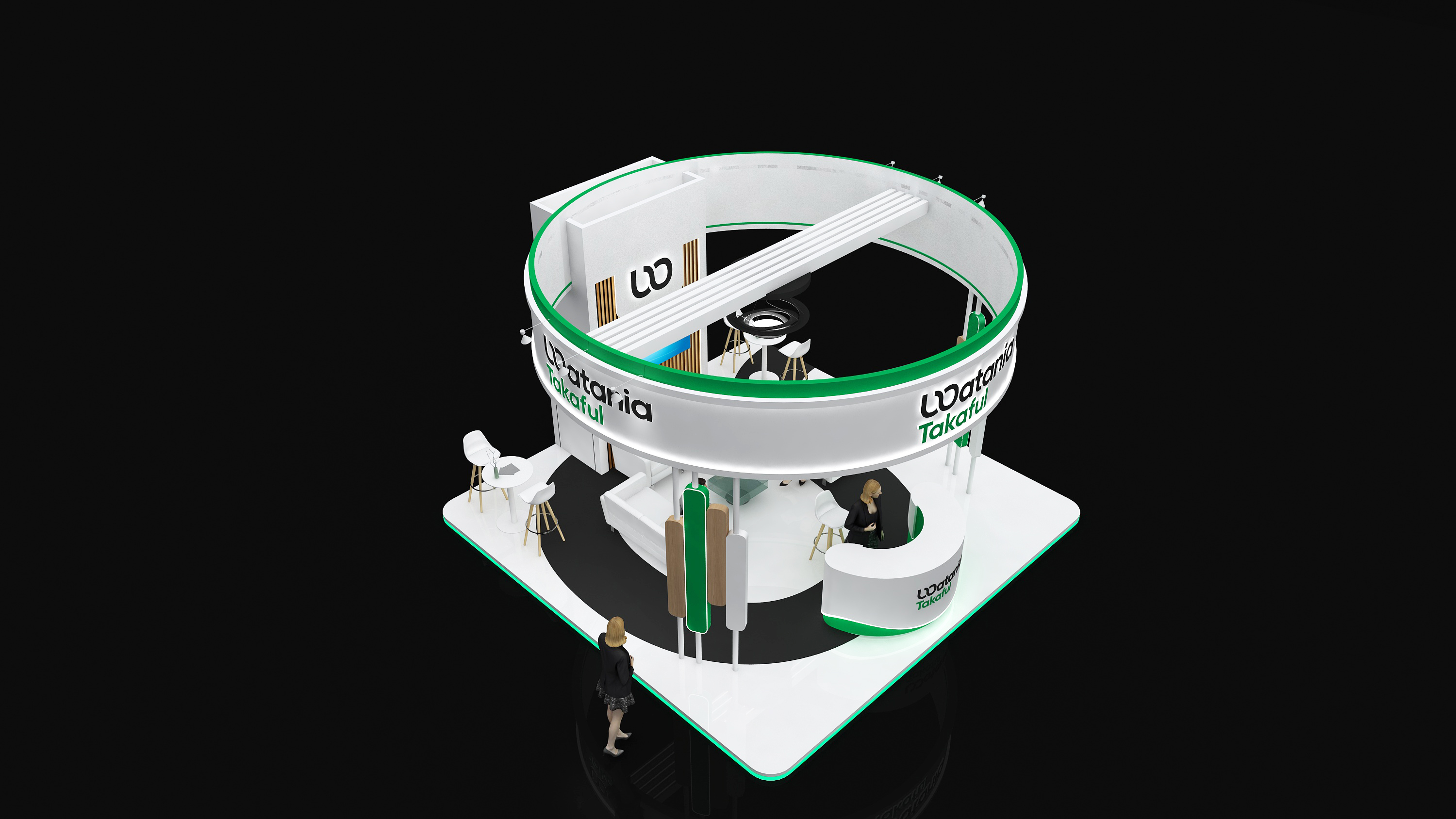 WATANIA 6X6M STALL DESIGN IN DUBAI-7