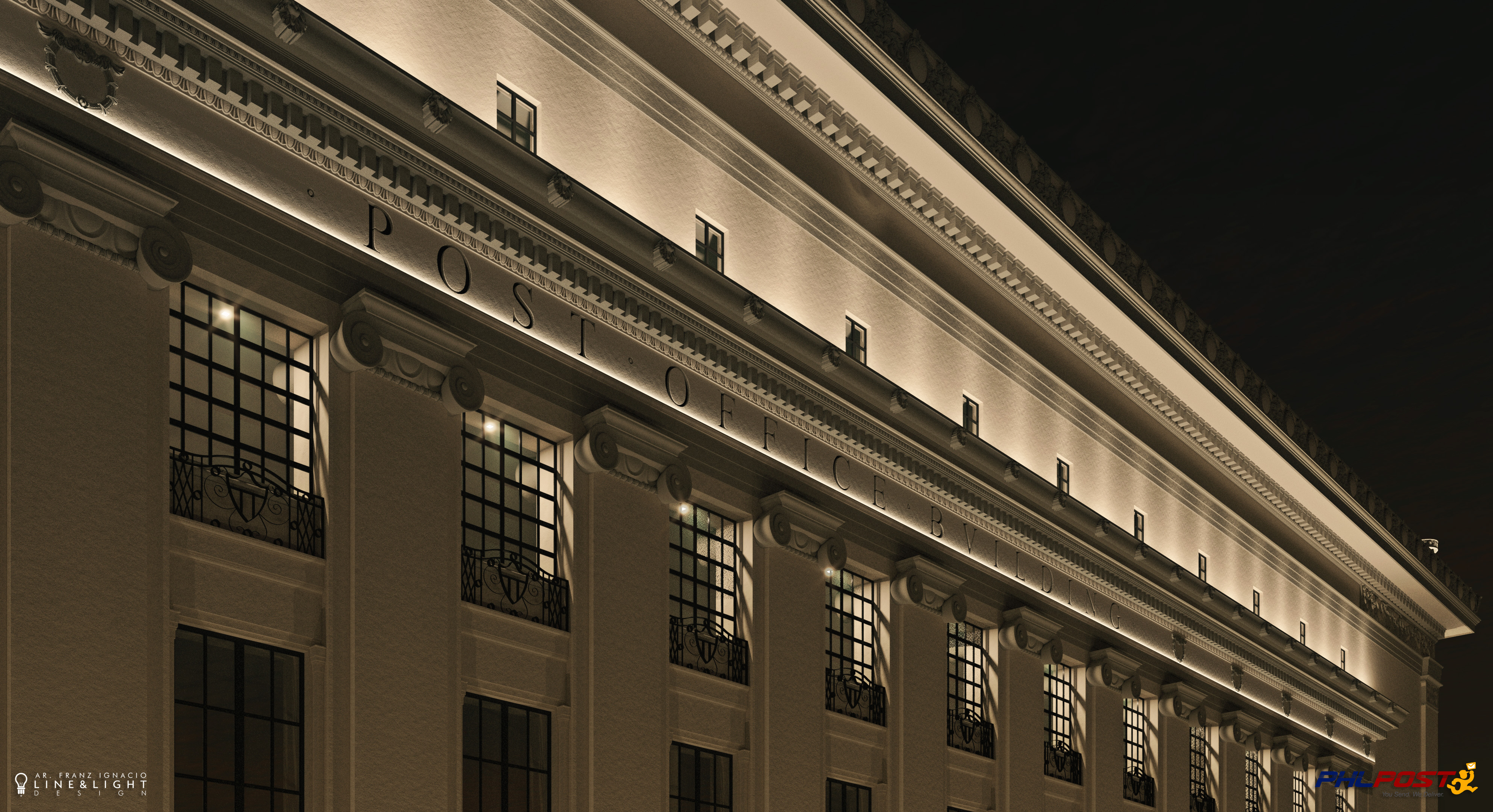 Manila Central Post Office Buidling - Night Renders-20