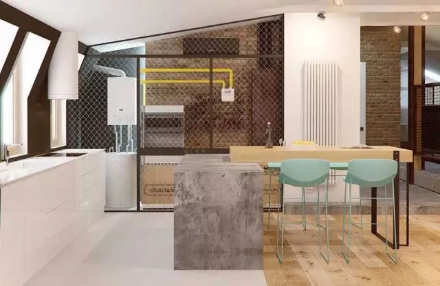 190㎡现代风Loft复式公寓-17