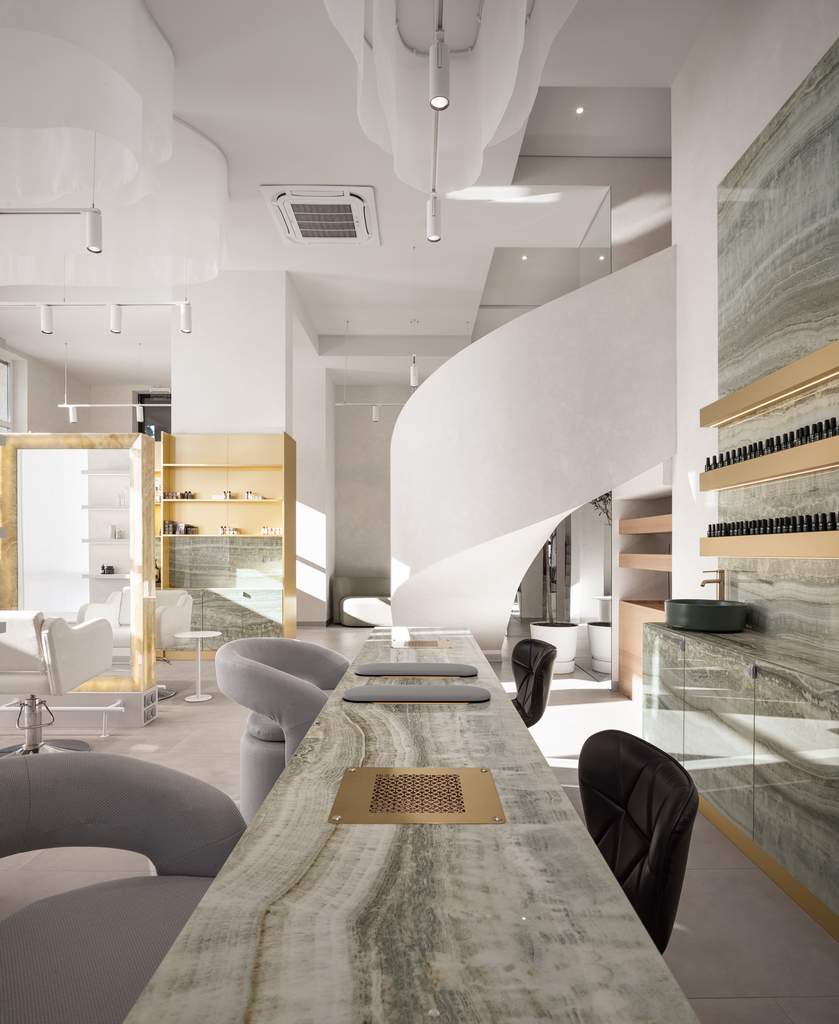 美发店丨Vilchinskaya Design Bureau-19