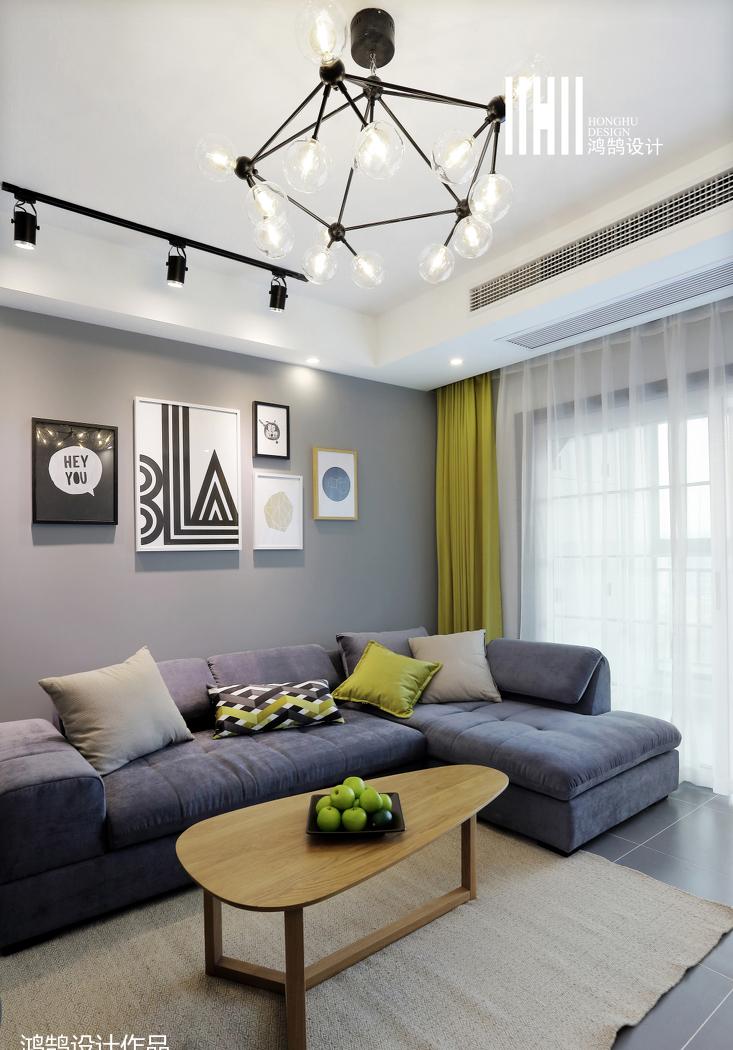 梦幻北欧风 Sunshin | 紫灰优雅,黄色明亮-13