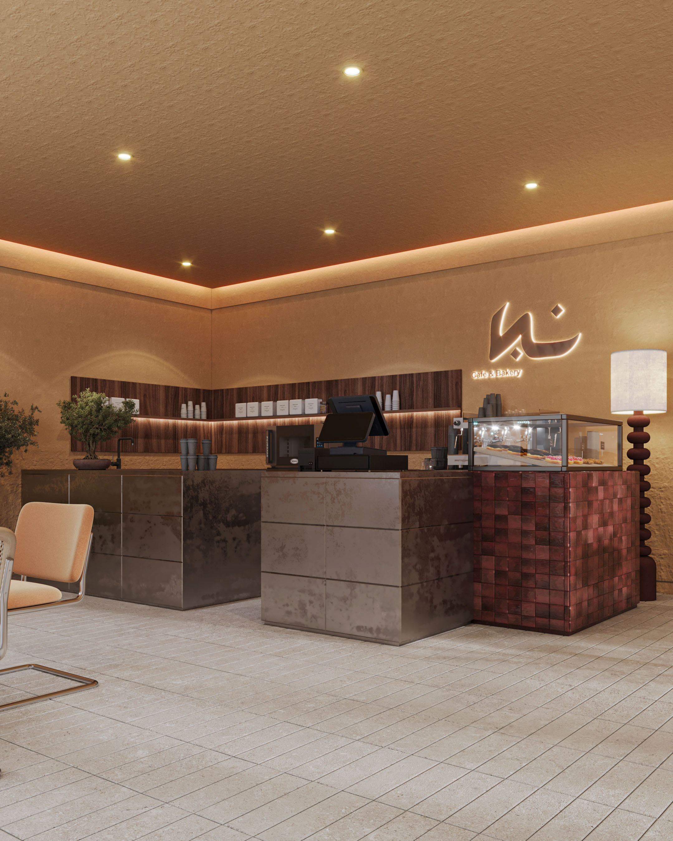 纳巴咖啡馆与面包店丨沙特阿拉伯丨House of Jasmines-7