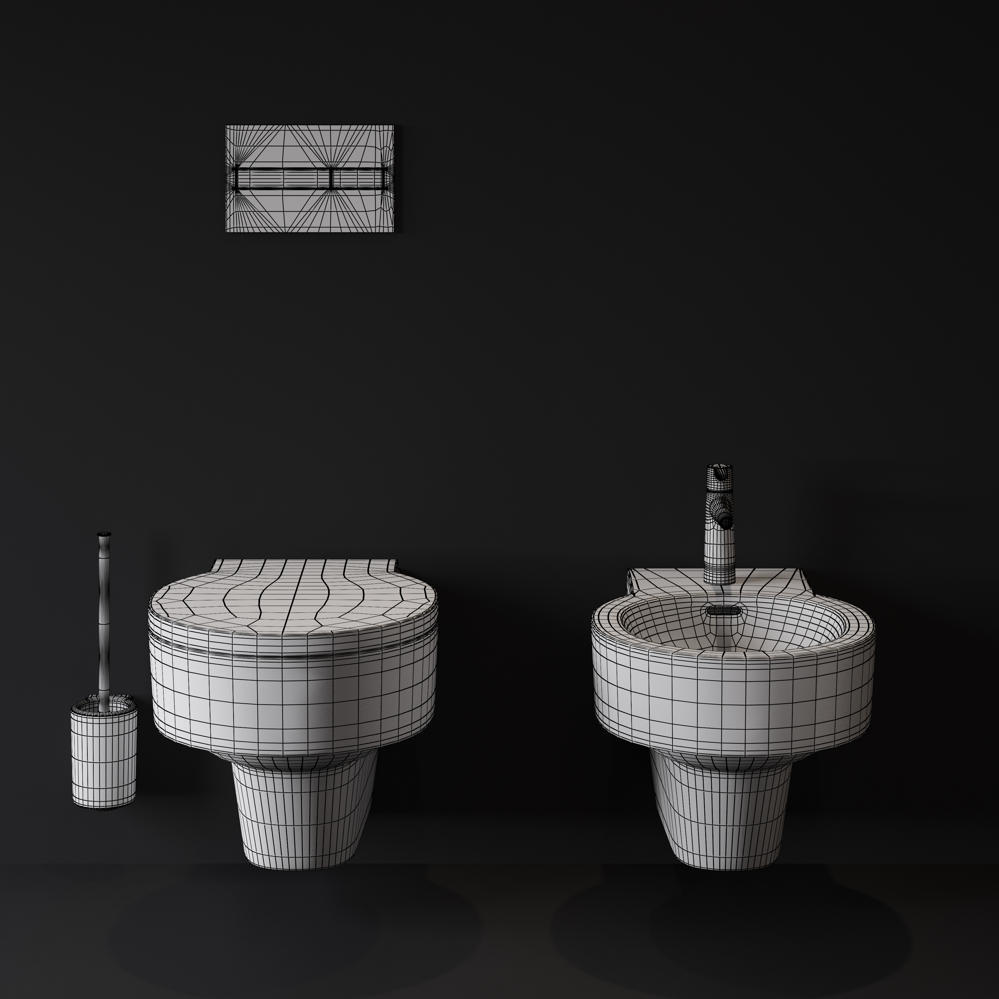Laufen toilet 3dmodels pack-20