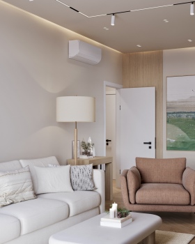 Living Room,KItchen,Hallway室内设计丨ArmeniaYerevan