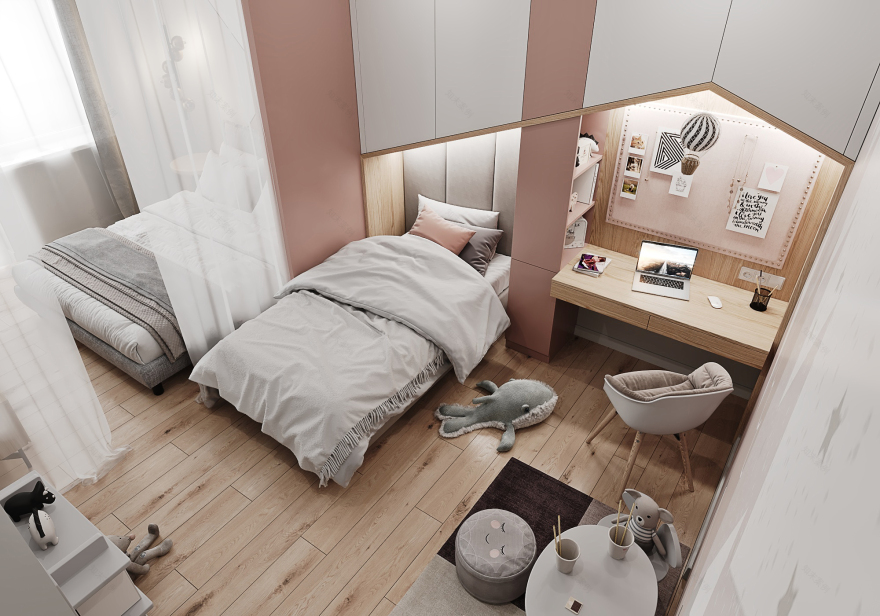 Open Space Apartment 室内设计丨乌克兰丨PikulDesign-35