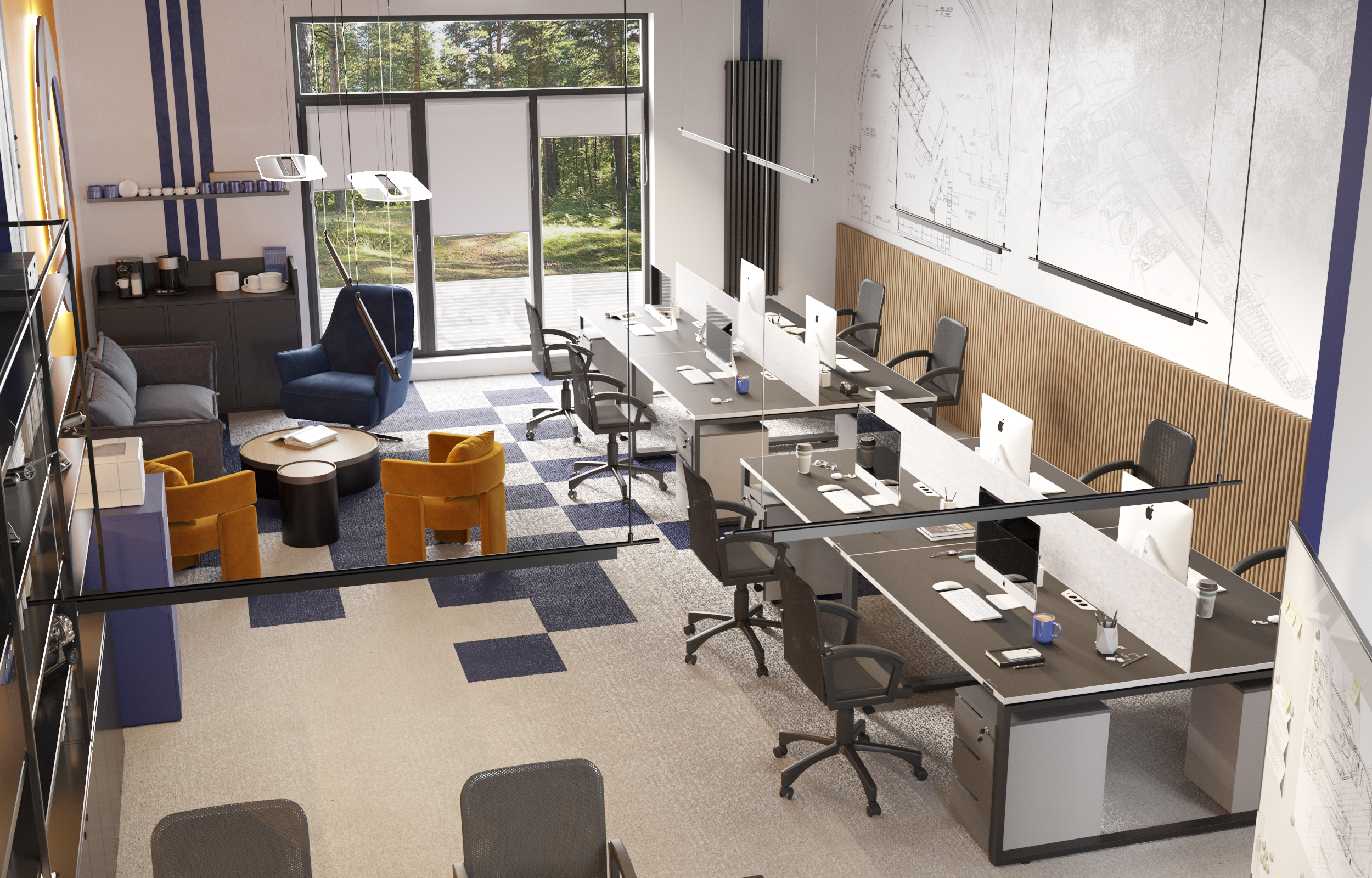 办公室·01，2022丨SEVER DESIGN & PANDA DESIGN-15