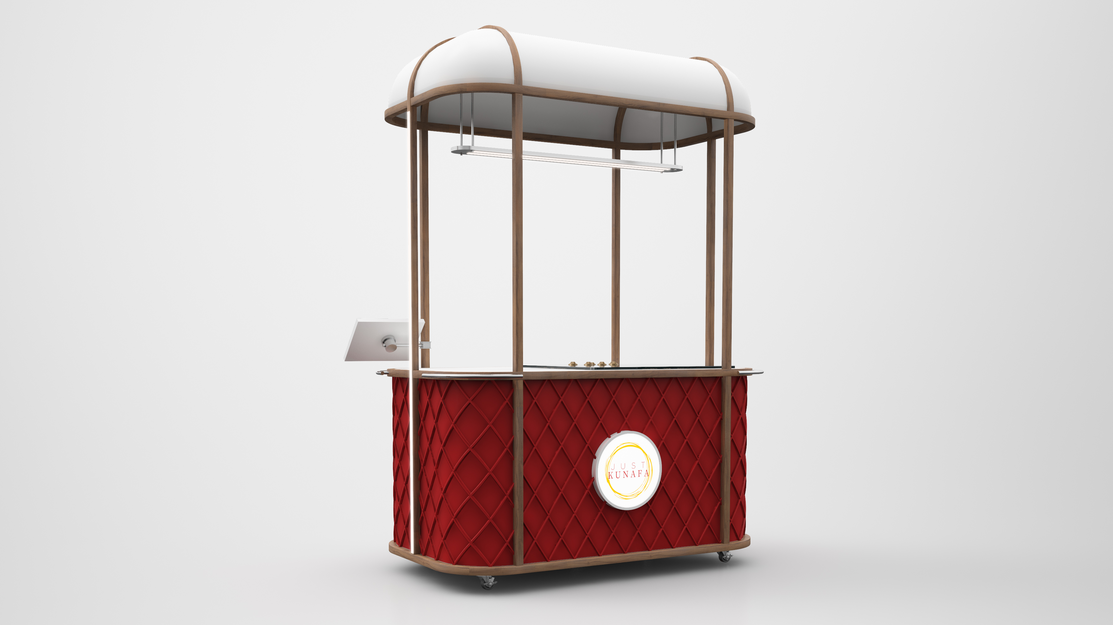 Just Kunafa 户外服务台设计-4