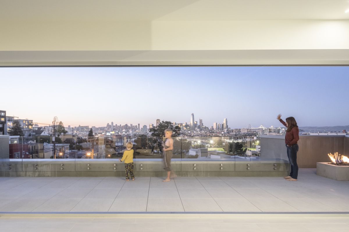 旧金山模糊室内外空间界限的公寓丨美国丨Sidell Pakravan Architects-14