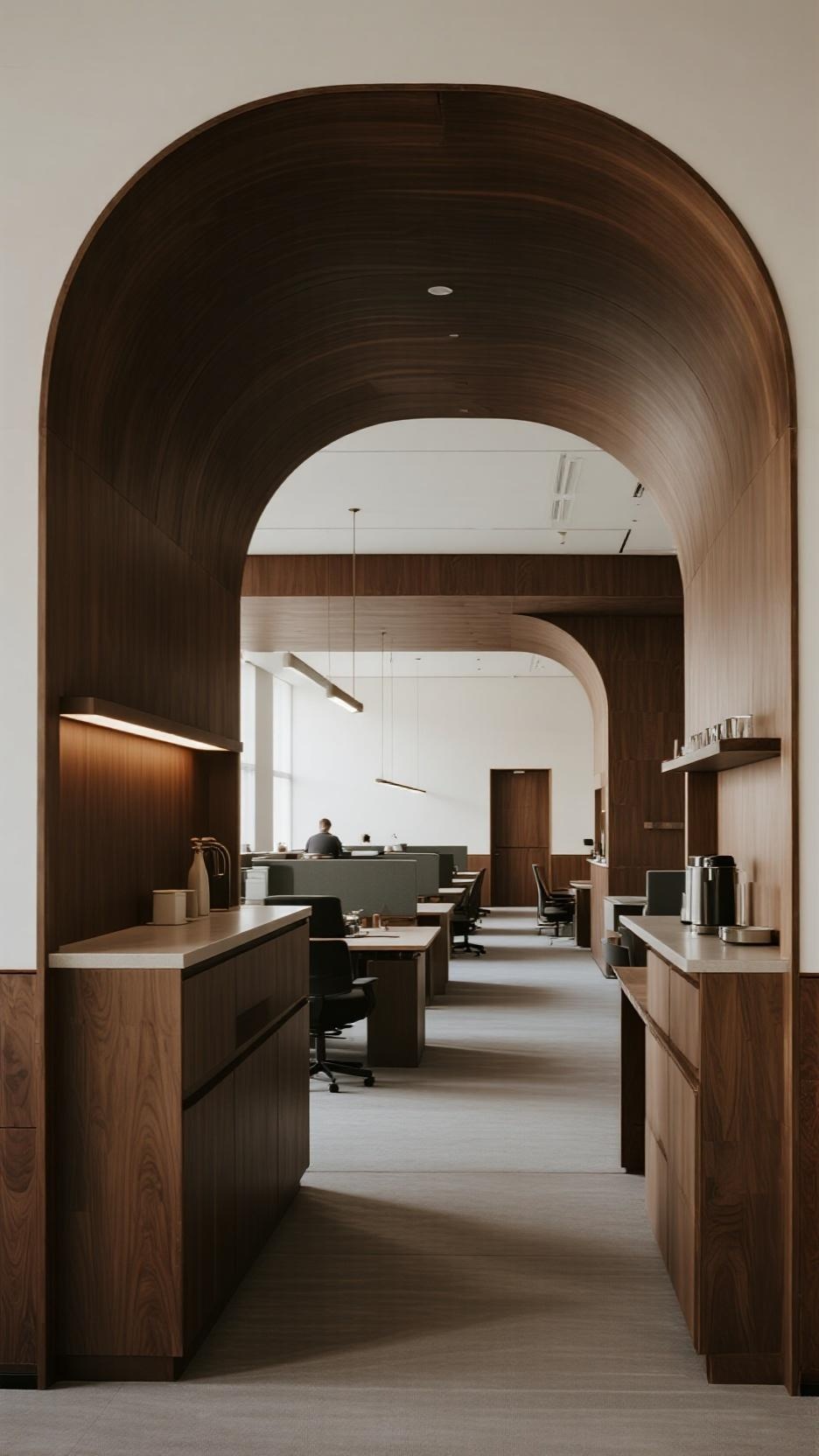 云打卡:老钱风办公室设计丨引擎联合设计-6