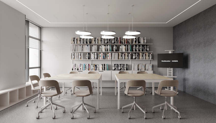 ne·hybird&睿思办公室丨中国宁波丨宁波ABD魔戏空间-53