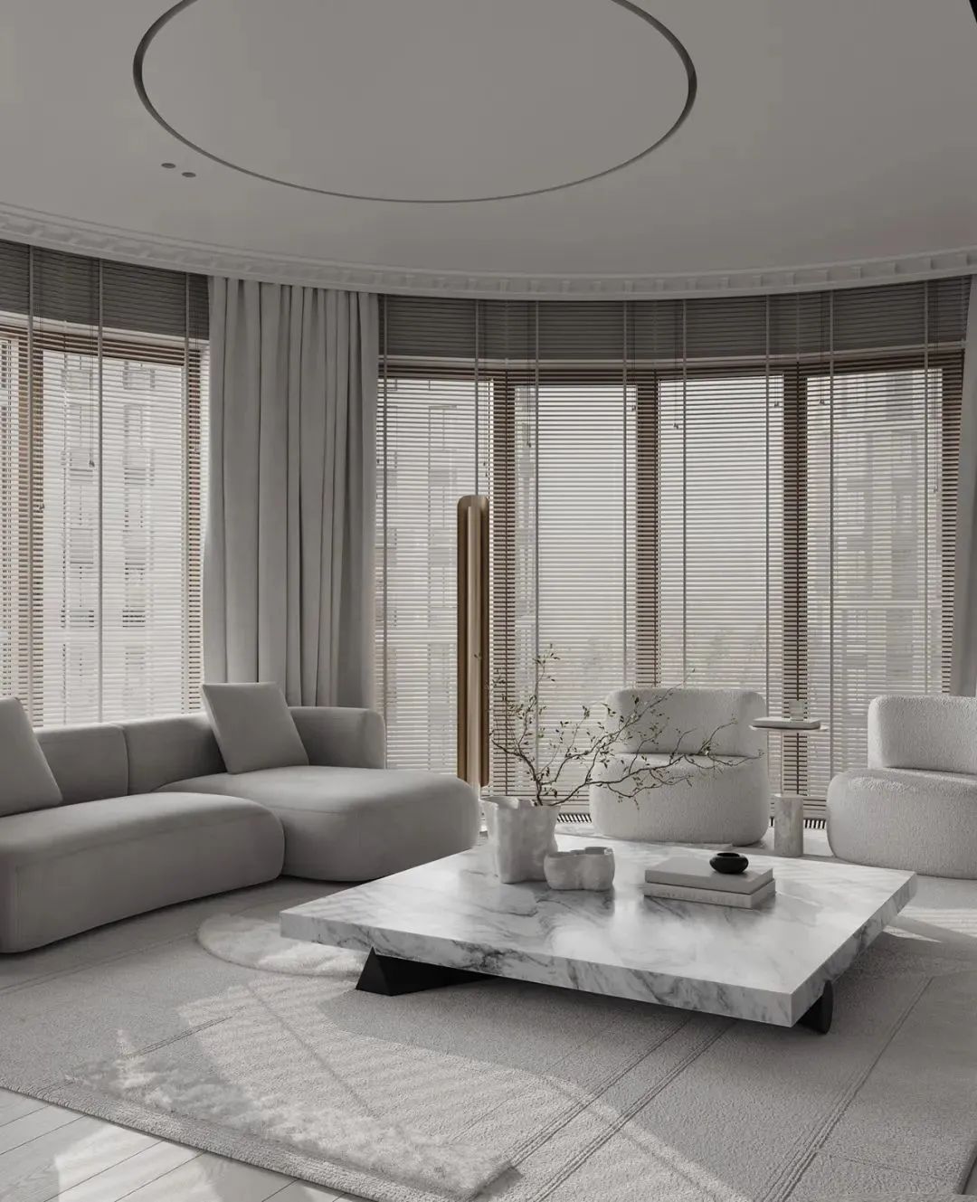 SADOVYE KV QUADROS 公寓室内设计丨俄罗斯莫斯科丨Quadro Room 室内设计工作室-7