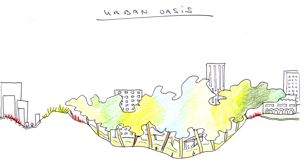 城市绿洲 · Ras Al Khaimah 公园的有机设计-2