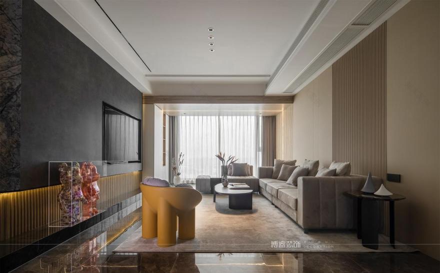 优雅浪漫蓝调空间设计-1