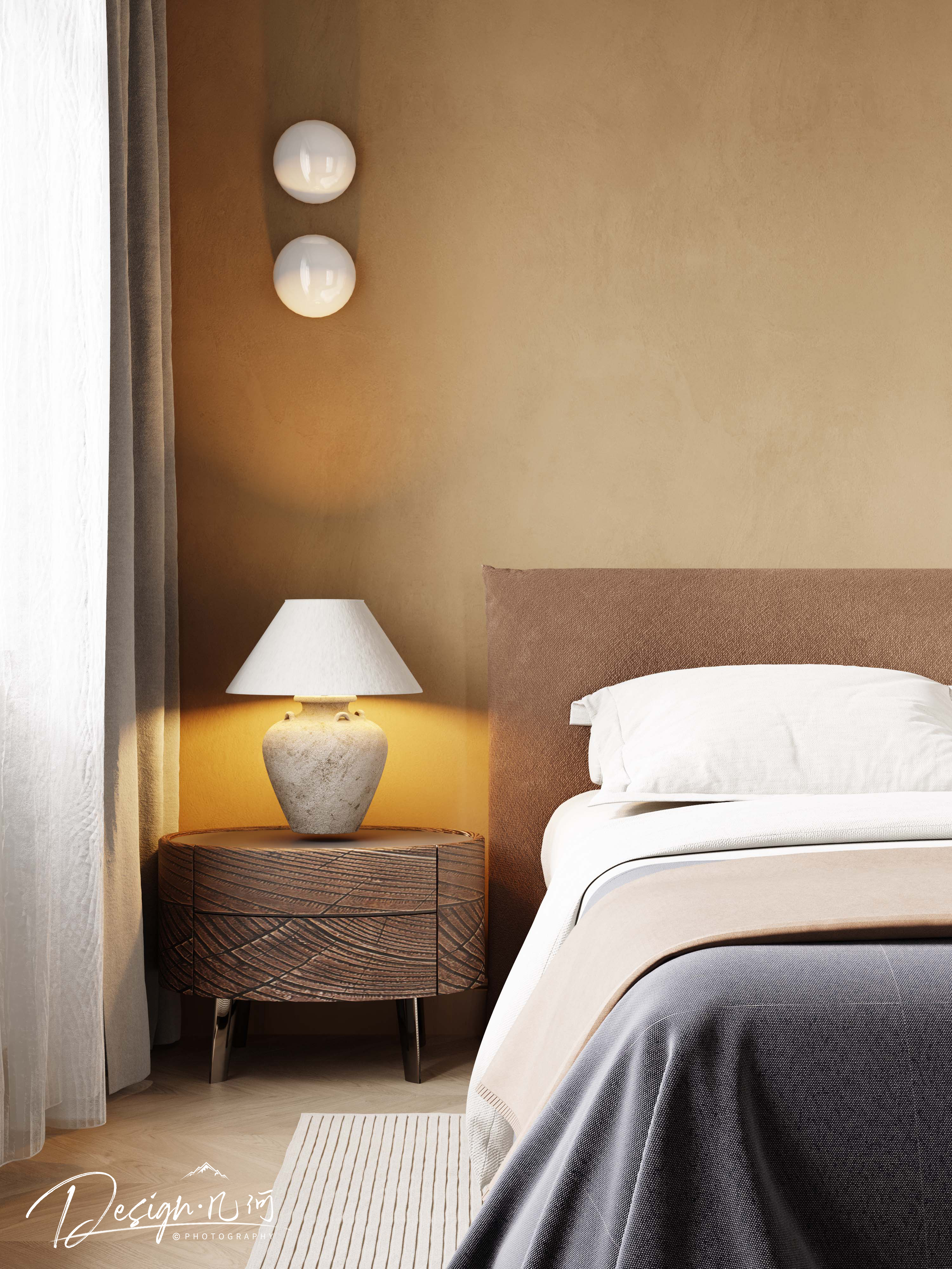 几何空间视觉表现 | 溪岸宝墅现代客餐厅-27