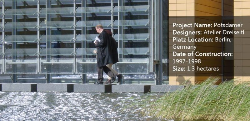 柏林波茨坦广场可持续生态友好城市广场项目丨德国柏林丨Atelier Dreiseitl-1