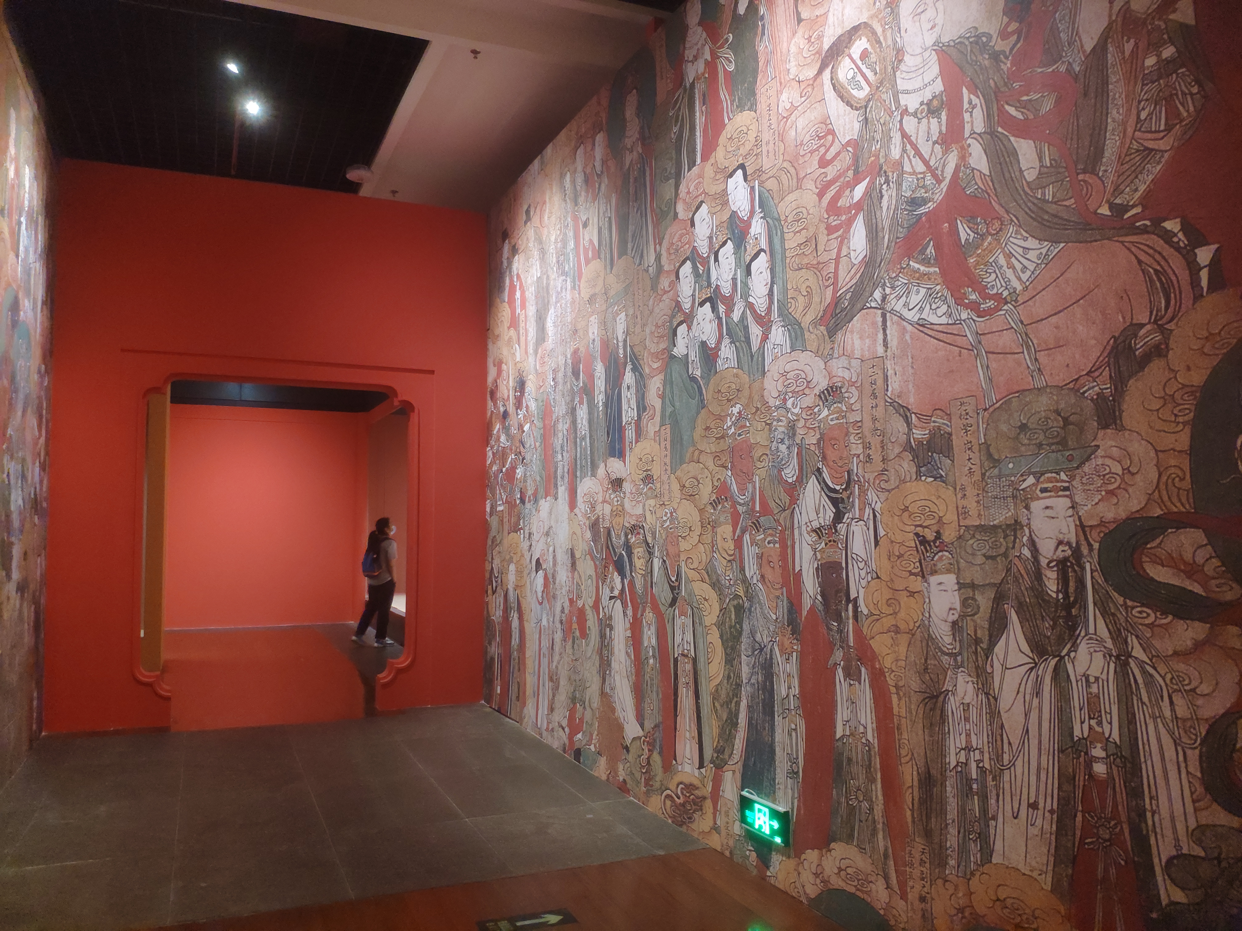 庄严万象中国水陆画艺术精品展丨中国广东丨广东省博物馆-35