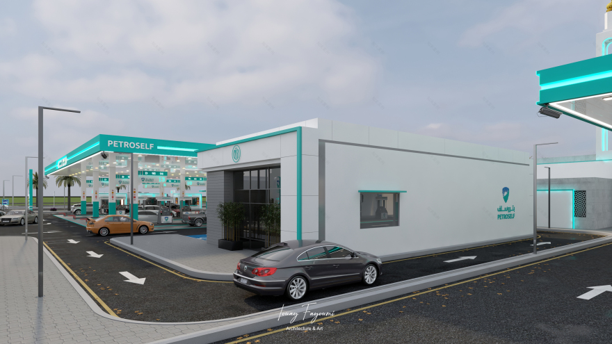 PetroSelf 加油站设计丨沙特阿拉伯-25