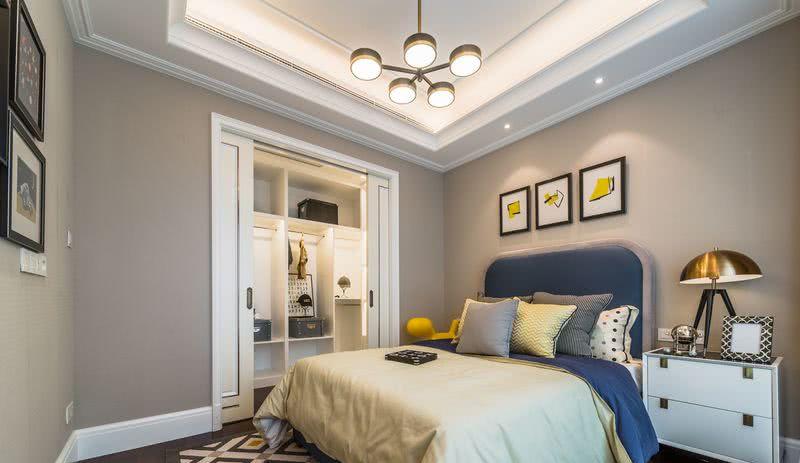 义乌万厦御园法式轻奢风格样板房设计-14