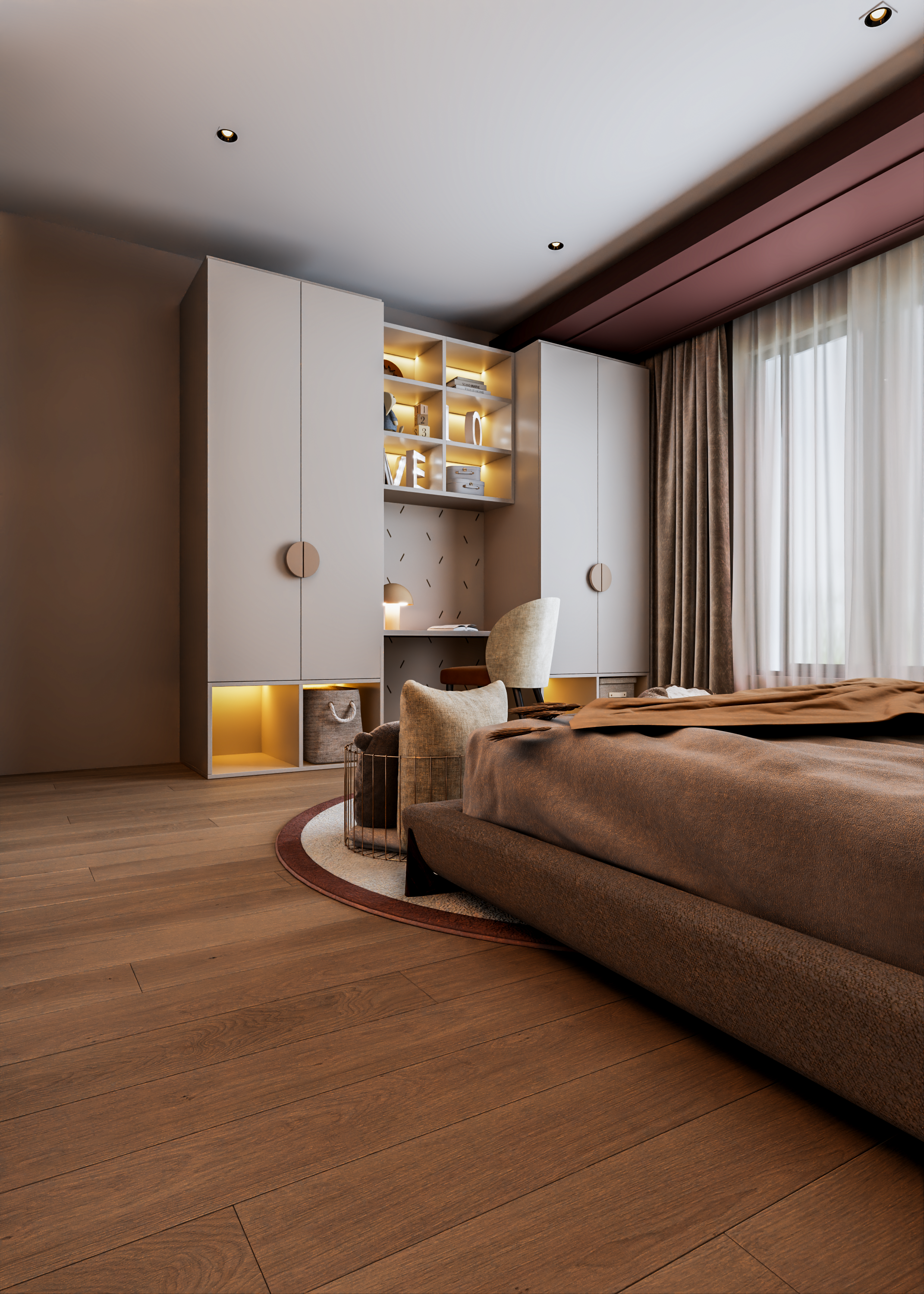 Bed girl design 女孩房-3