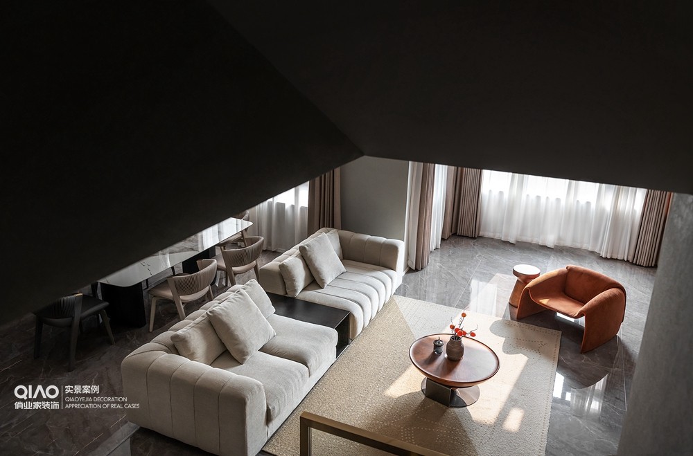 轻奢+法式混搭私宅丨中国重庆丨重庆俏业家装饰-35