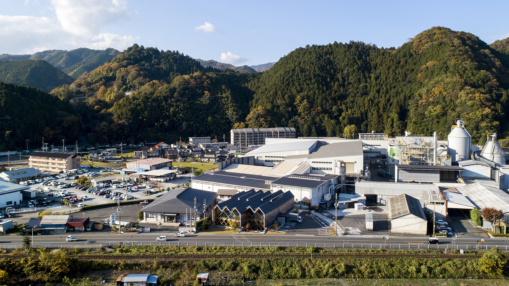 Meiken Lamwood Corp 总部丨日本丨NKS2 architects-3