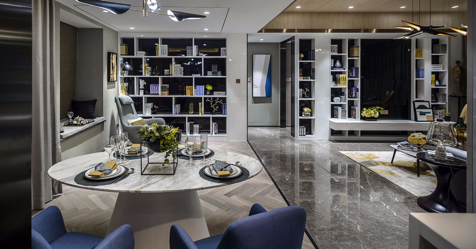 武汉香水湾 A 户型样板间-12