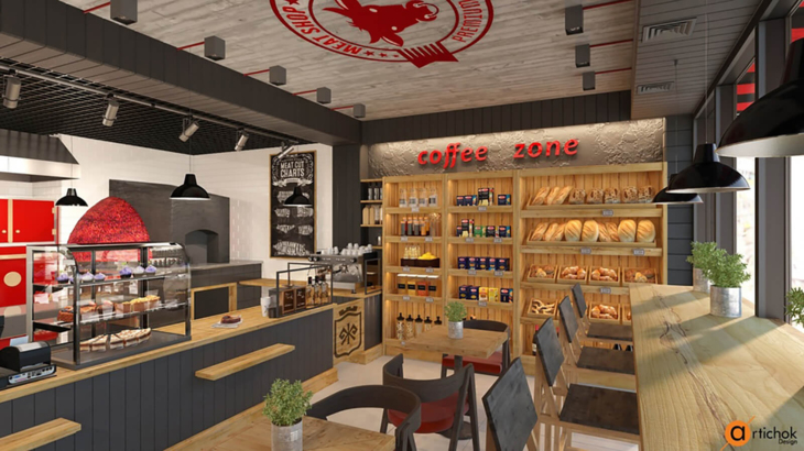 “МЯСНАЯ ГИЛЬДИЯ”品牌连锁商店新格式店丨“Artichok Design”-16