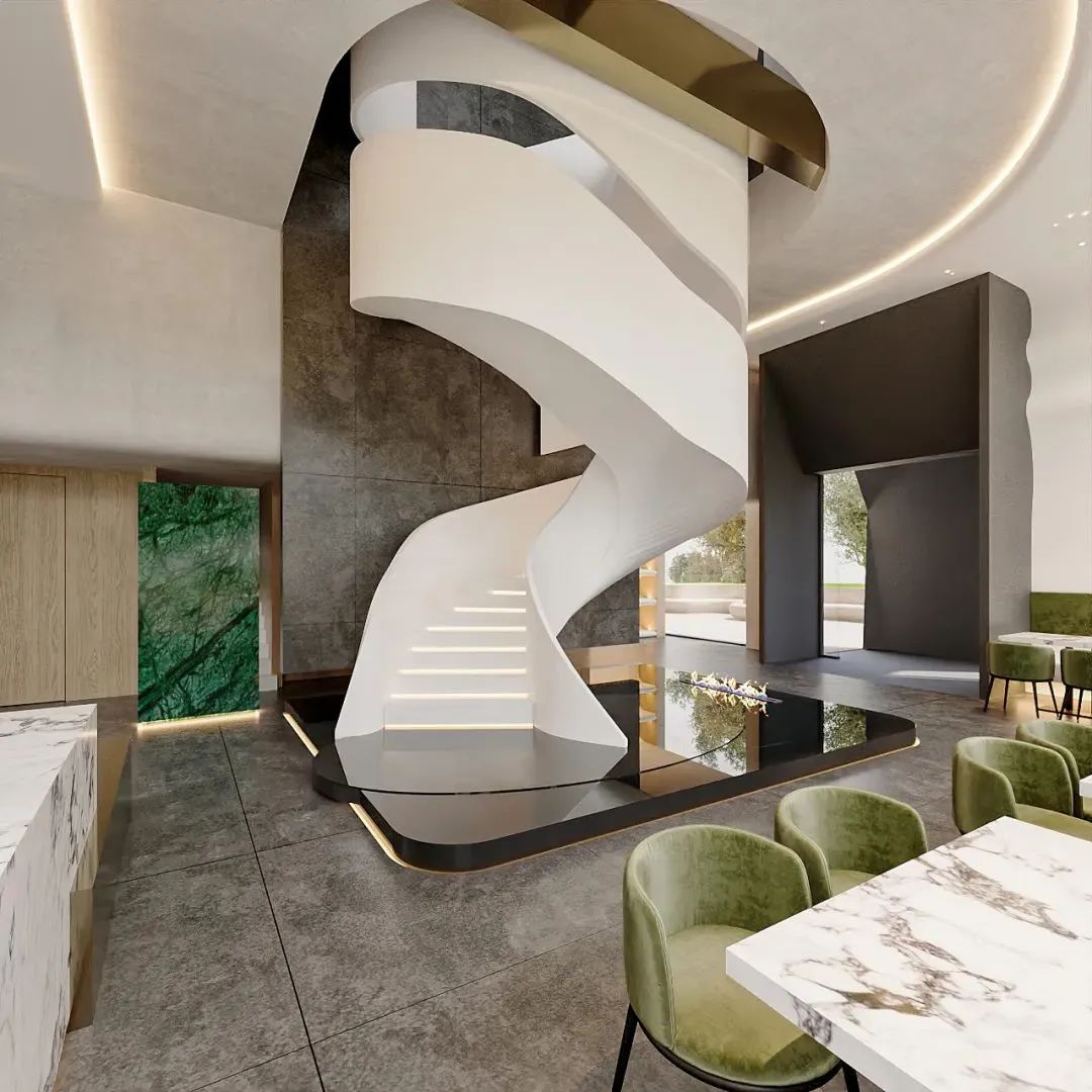 【新作】时上建筑空间设计｜悦+Deco——舞动于钱塘江畔的意式美学空间！-99