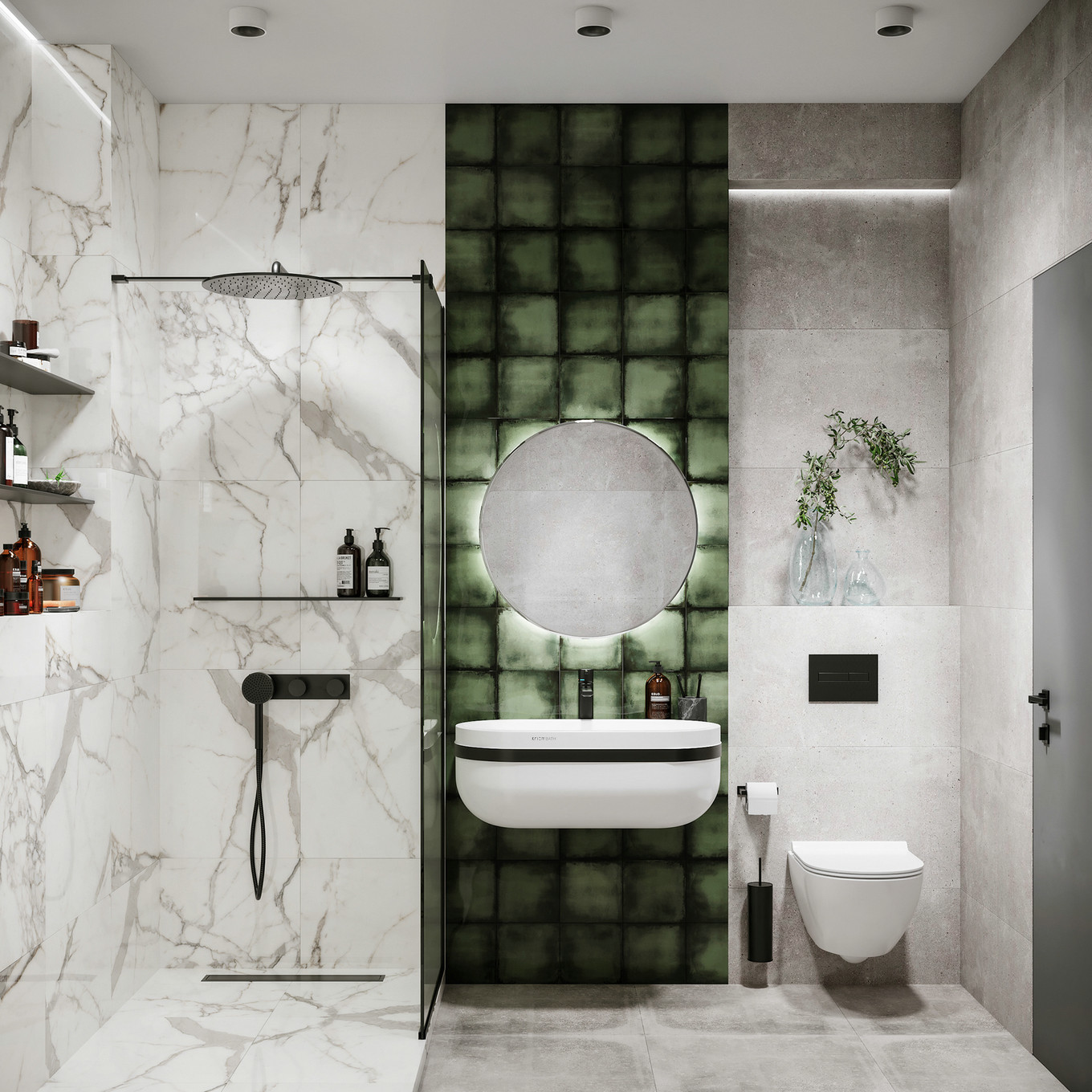 极简欧式设计 - 鸟瞰图高清原图赏析-14