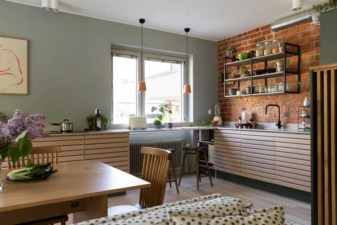 打造实用美观的客厅入口 | 瑞典家庭公寓设计-9