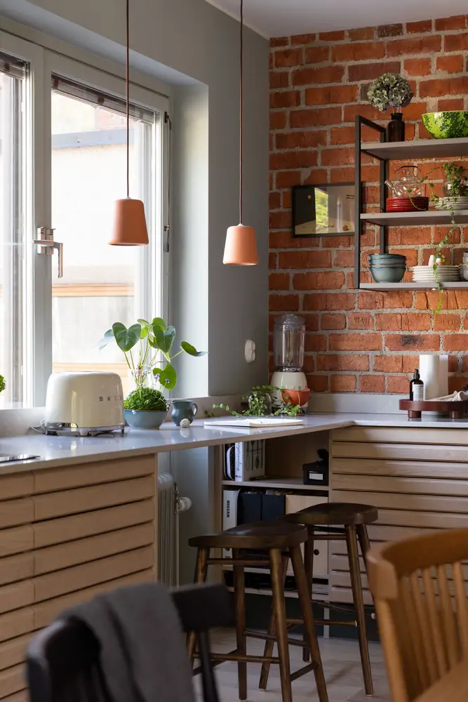 打造实用美观的客厅入口 | 瑞典家庭公寓设计-8