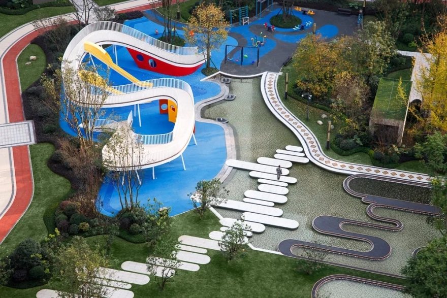 内江万晟城居住景观丨中国内江丨致澜景观-51