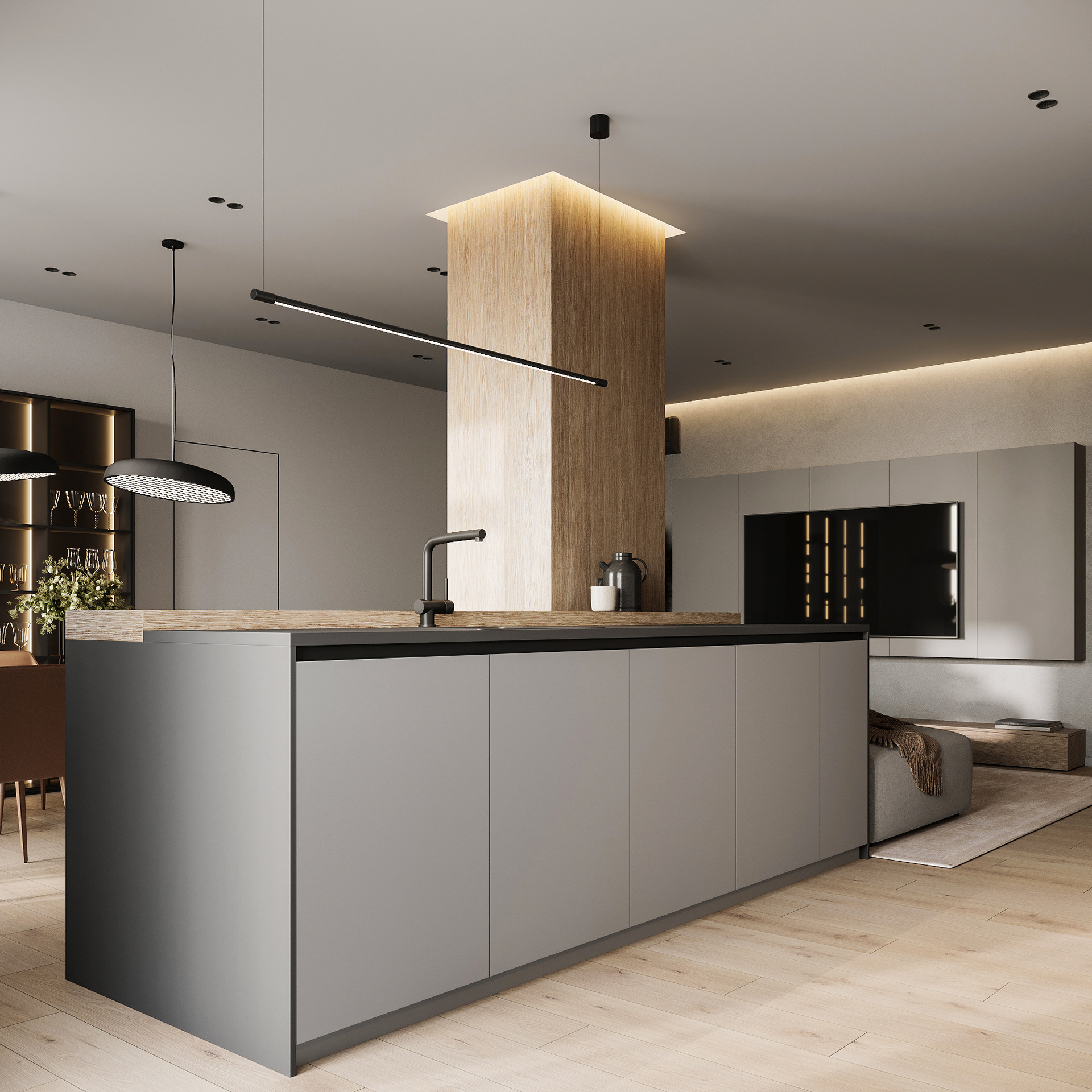 Nansen Apartaments 公寓室内设计丨亚美尼亚丨Bodes studio-11