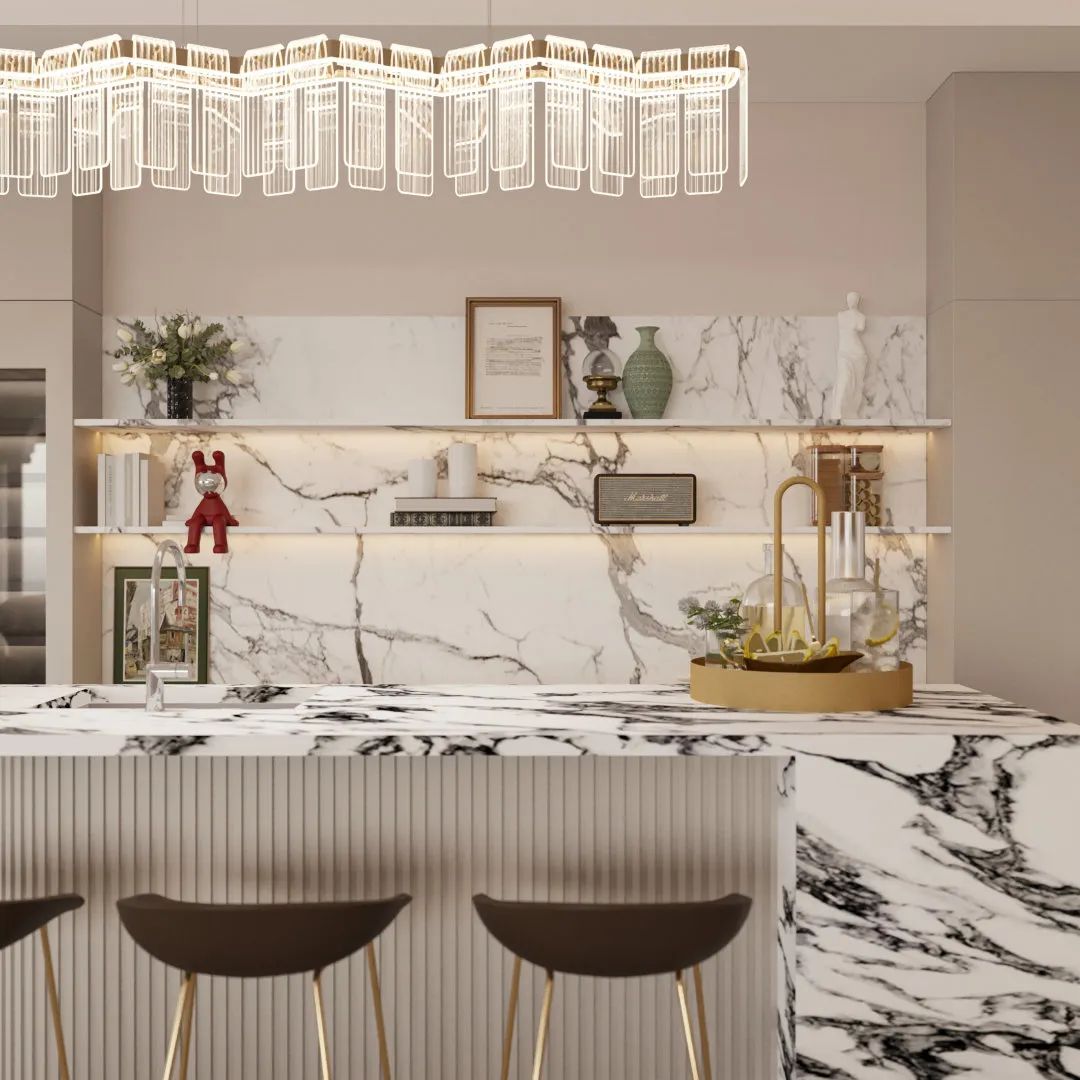 方案 | YJD：天风云墅305㎡，奶油轻法式！-13