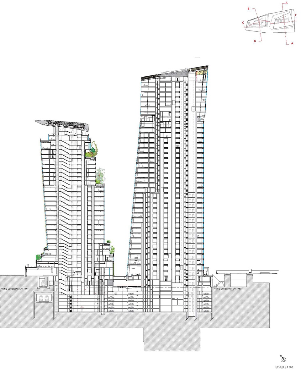 巴黎双子塔丨法国巴黎丨Ateliers Jean Nouvel-54