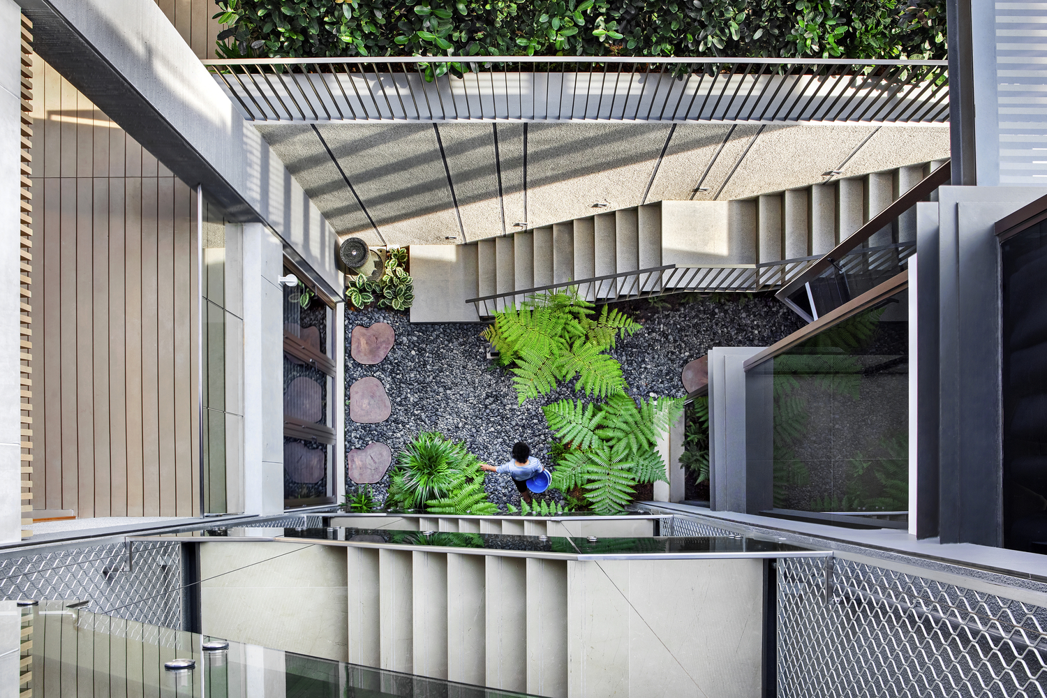 新加坡绿色梯形住宅-28