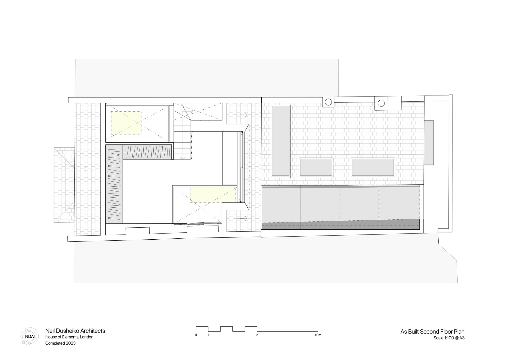 元素之屋丨英国伦敦丨Neil Dusheiko Architects-43