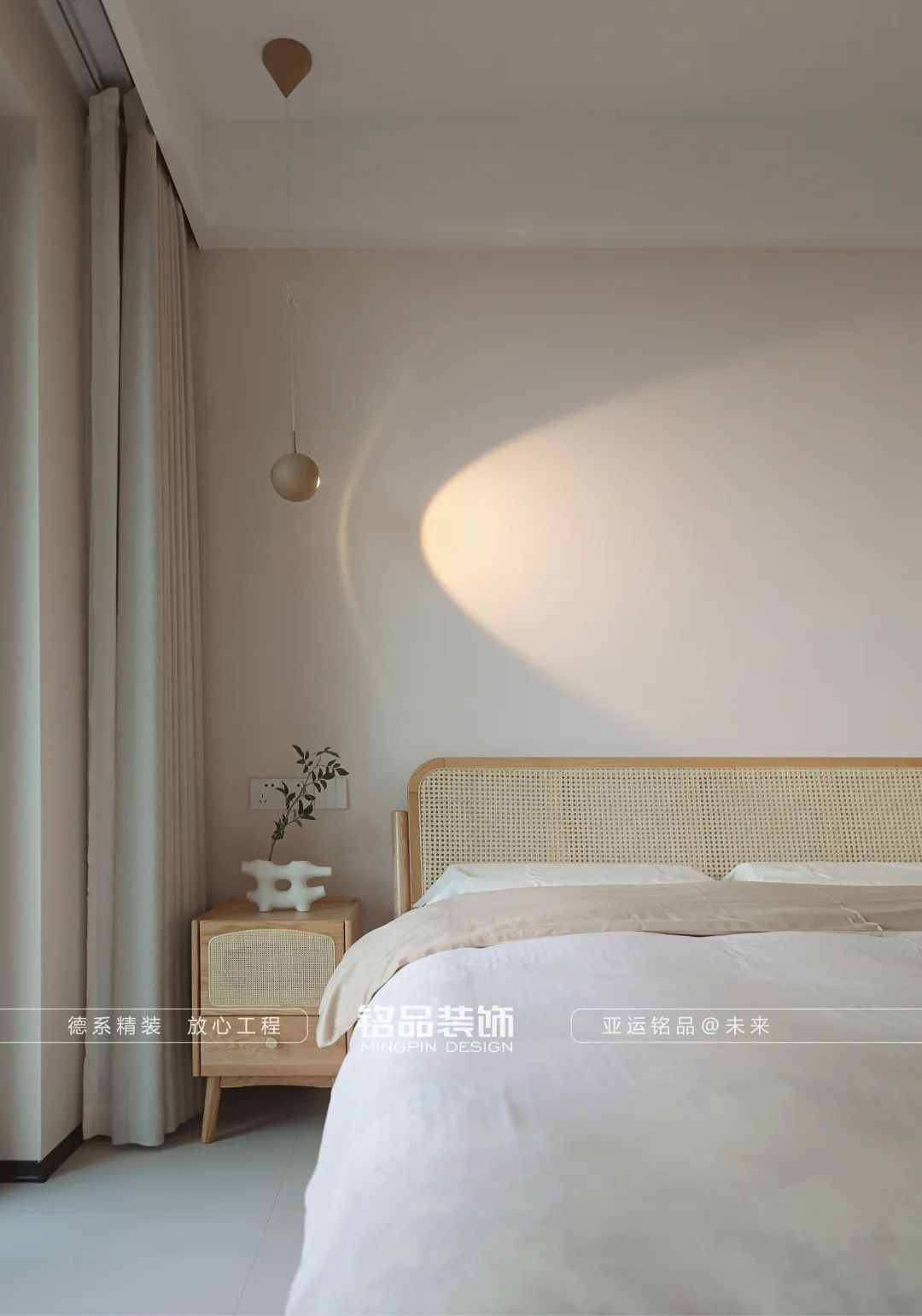 杭州奶油风住宅丨中国杭州丨铭品装饰-45