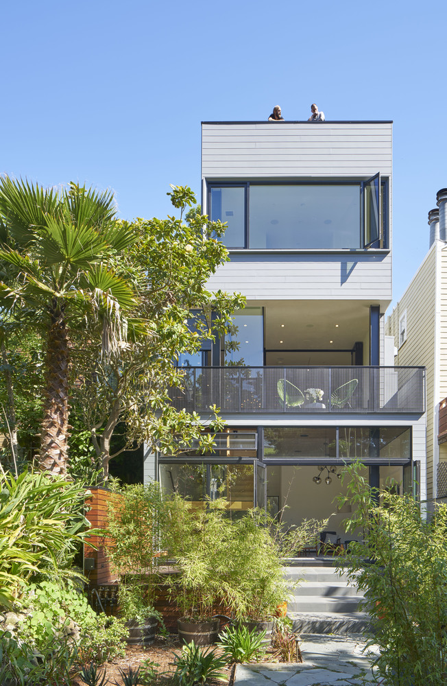 Schwartz and Architecture Designed a Multi level Urban Home in San Francisco-7