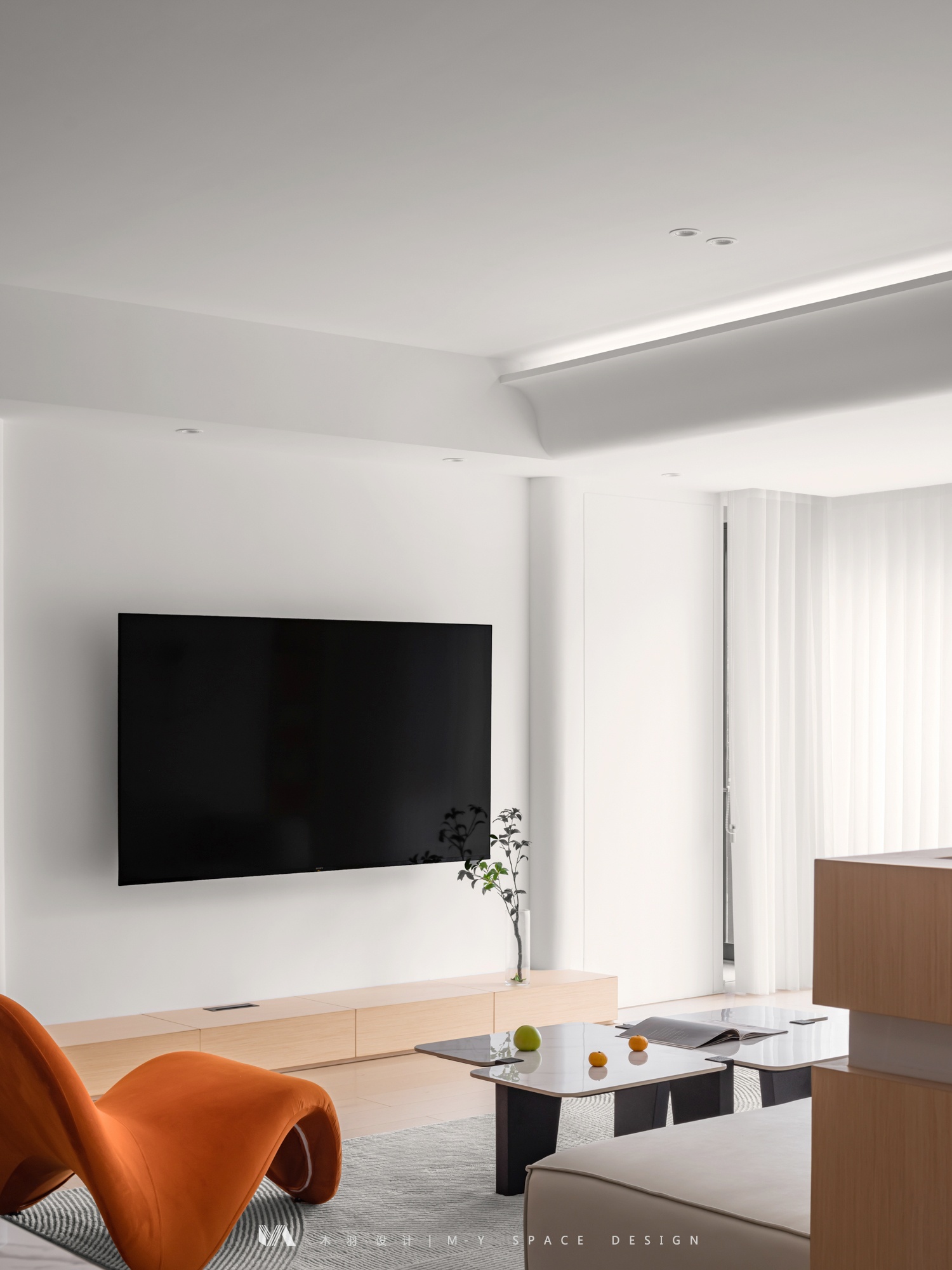 175㎡大平层原木风设计丨中国武汉丨武汉木羽设计-6