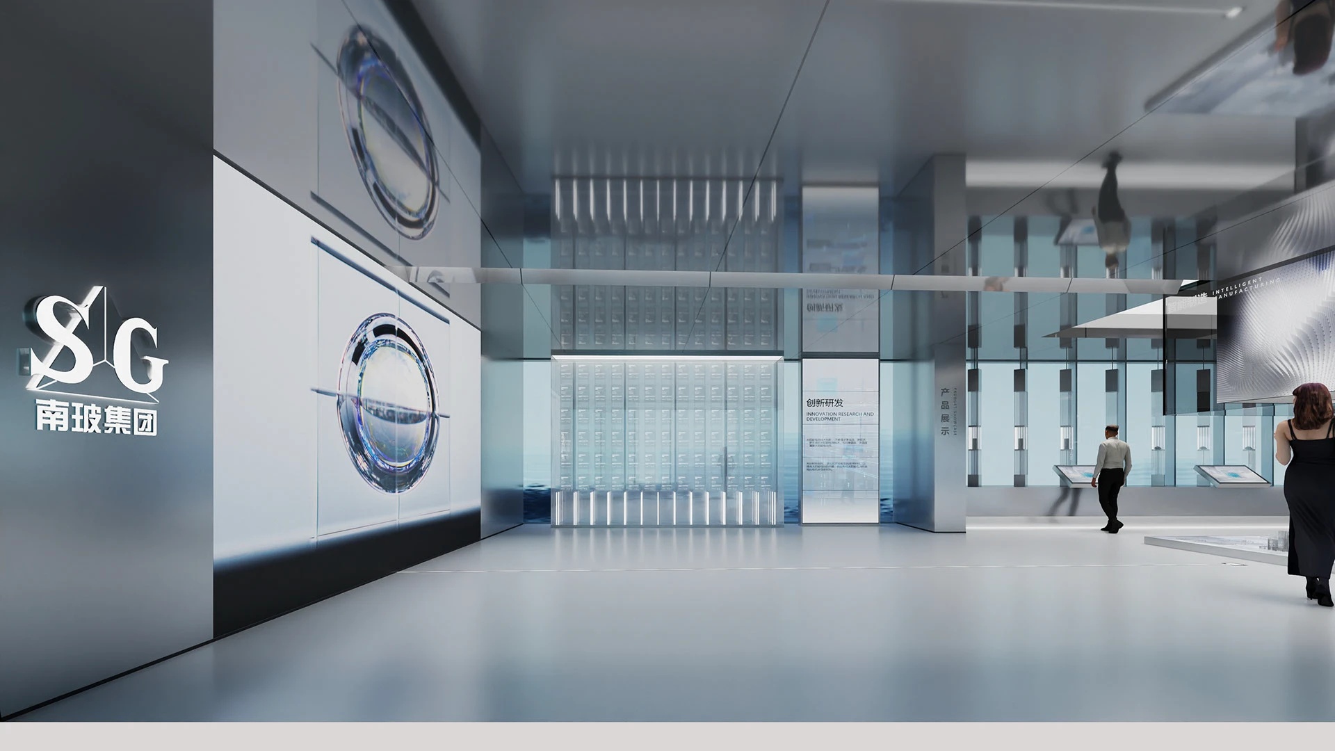 南玻展厅·以科技为笔,绘玻璃未来的梦幻诗丨森克思科技-1
