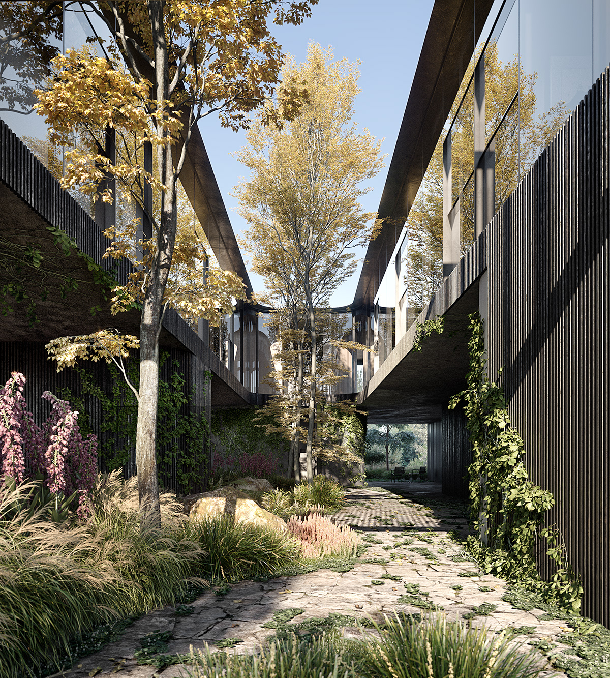 墨尔本河畔别墅,打造室内外一体化生活空间-18