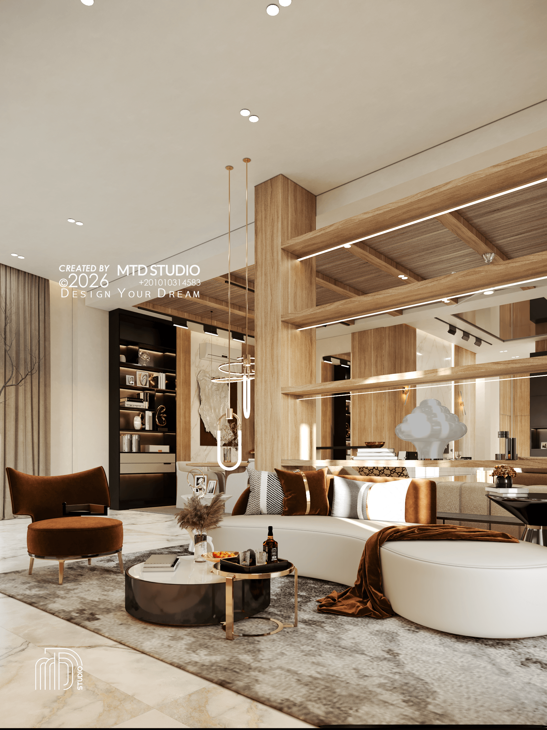 Spatial Harmony | Residential Reception Design-47