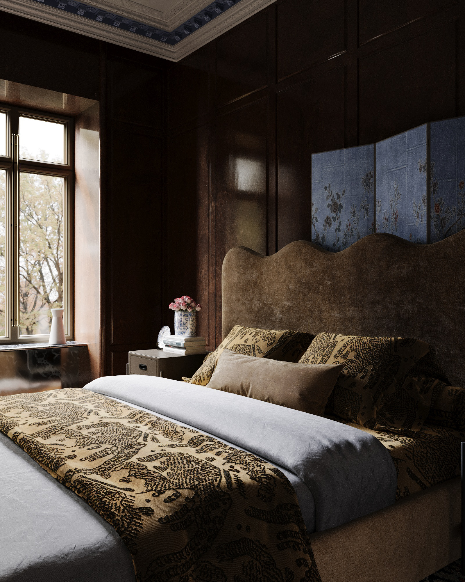 卧室丨俄罗斯莫斯科丨ANASTAS CHEKALOV-8