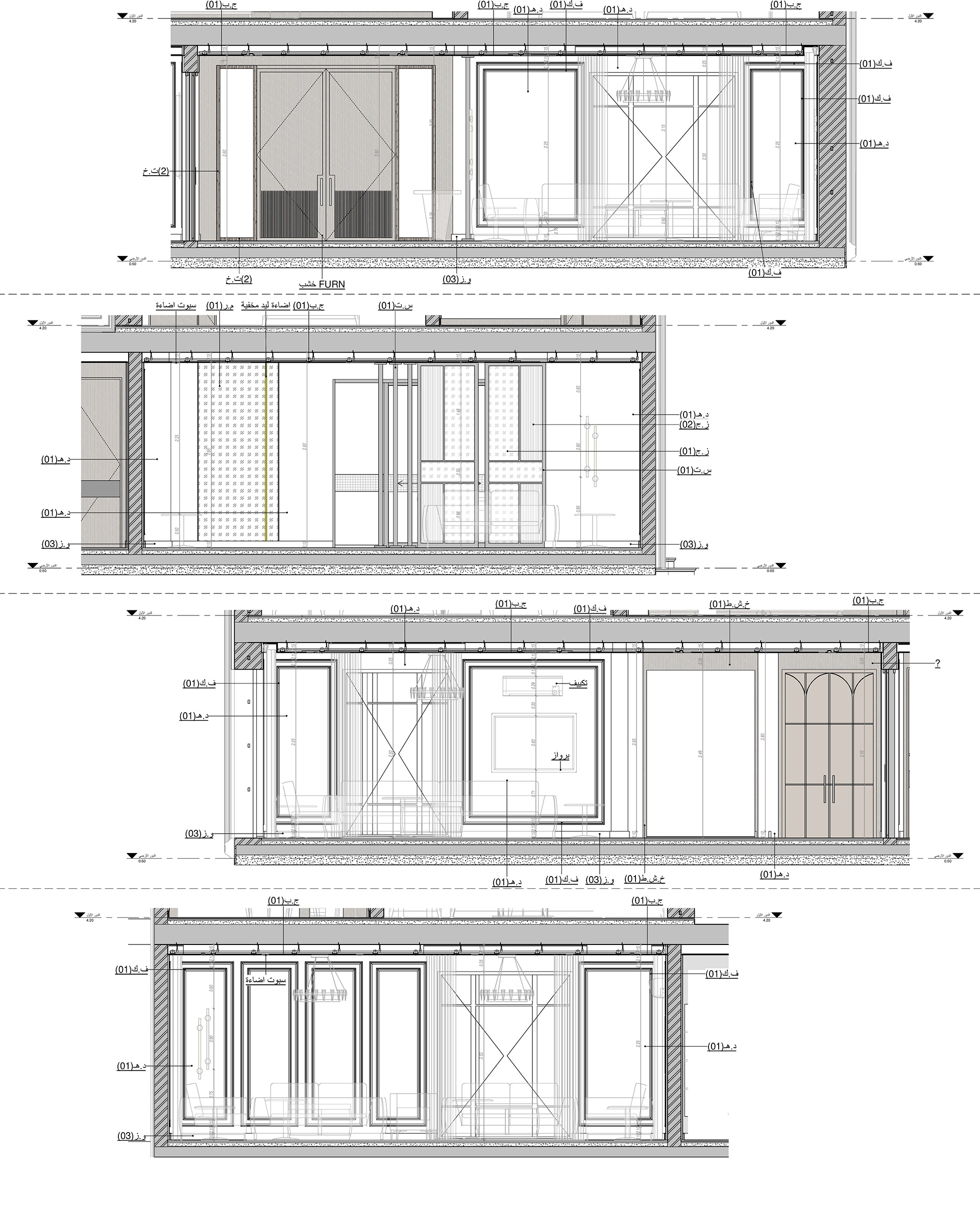 M·K· Classic Villa 室内外设计丨沙特阿拉伯丨Bariq Consultants-53