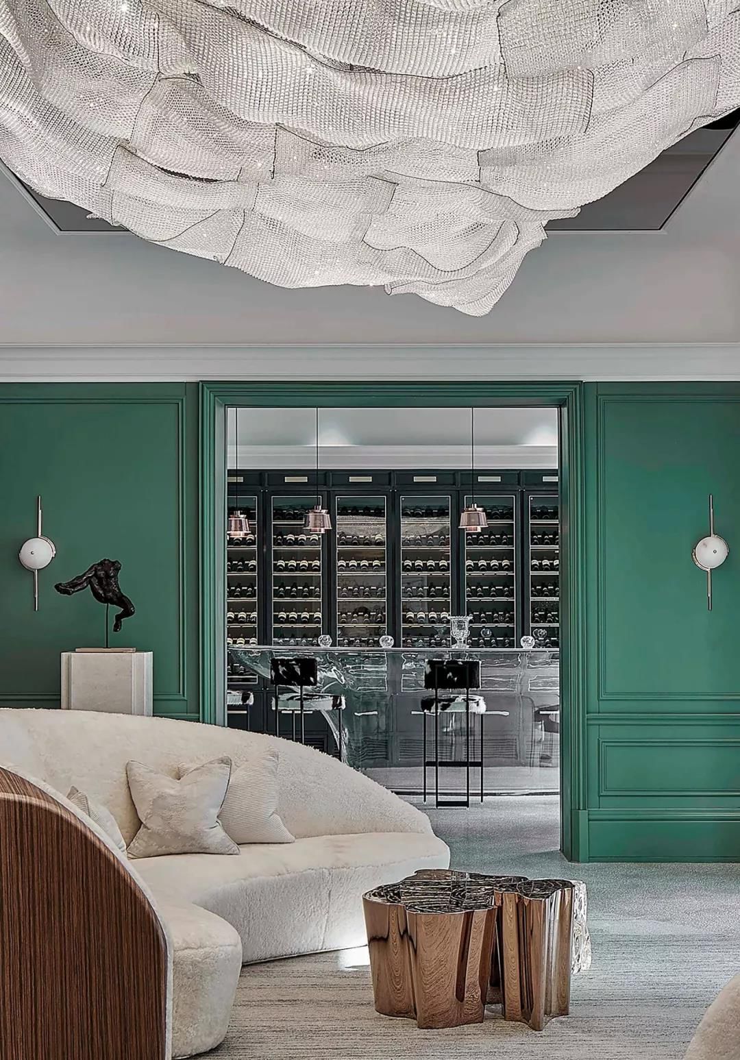 北京鲁能格拉斯小镇法式宅邸 | 古典与现代的艺术对话-43