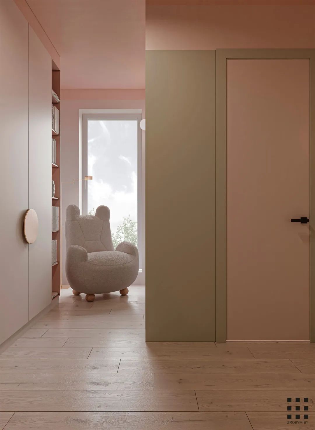 70㎡现代风公寓-25