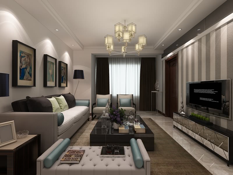 盘锦楚航装饰鑫华·锦府 145 平现代简约风装修丨中国盘锦-7