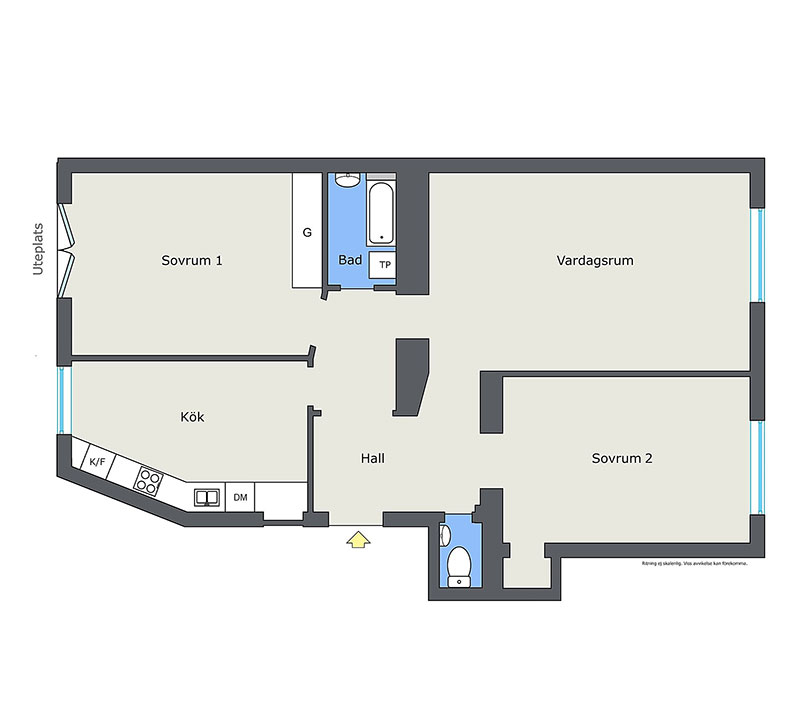 瑞典温馨米色公寓设计-25
