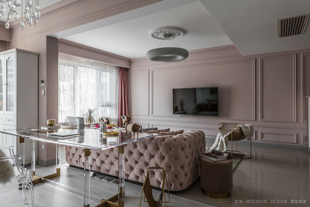 锦居 | 浪漫优雅的现代美式空间-23